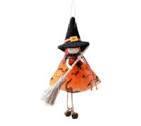 Générique Halloween Petite Figurine de sorcière avec Jupe de Gaze, Ornement sorcières des gigantes