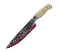 Générique Halloween Prank Bloody Cutter - 11,8 Pouces Accessoire Effrayant réaliste, décoration de fête Cosplay | Jouet Faux Couteau, Accessoire d'horreur, Costume pour et Adultes, décoration de