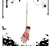 Générique Halloween Props - Bloody Body Part | Fake Scary Broken Body Parts | Halloween Horror Severed Hand Feet | Realistic Bloody Decoration Suitable for Haunted House, Party, and Prank Props