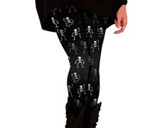 Générique Halloween Short Rouge Enfant Leggings Taille Haute imprimés Confort décontracté pour Femmes Pantalons de Yoga Longs Ensemble Tailleur(Le Noir,S)