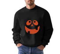 Générique Halloween Sweatshirt Homme Male Casual Part 3D Print Pull à Capuche Manches Longues Essentiel(Le Noir,XXL)