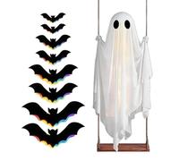 Générique Halloween Swinging Ghost | Cute Scary Floating Figure Ornament