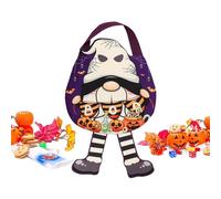 Générique Halloween Treat Bags, Reusable Trick Or Treat Tote Bags, Non-Woven Fabric Candy Snack Bag, Portable Pouch, Sturdy Build for Haunted House Retail School Party Events, 29x20cm