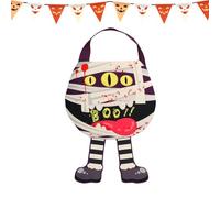 Générique Halloween Treat Bags, Trick Or Treat Bag, 11.42x7.87in Lightweight & Easy to Carry, Portable Snack Totes, Candy Storage for Event Organizers, Haunted Houses, Retail Stores, School Events