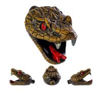 Générique Halloween Whistle Snake Prank Whistle Spoof Resin Props Realistic Pranks Toy Haunted House Escape Room Indoor Outdoor Decoration Themed Event Party Game Trick Fun for Kids and Adults