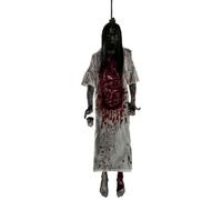 Générique Halloween Window Clings, Corpse Patterns, Scary Bloody Decals | 39.37x11.81 inches Halloween Door Decals for Restaurant School Dorm Store Party, Room, Home, Glass Door Wall