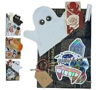 Générique Halloween Witch Blind Dates with a Book, Horror Halloweens Blinds Date with a Books, Mystery Book Blind Box Gift Set, Ghostly Blinds Dates Books Box Gift Set for Halloweens (1Pcs-Ghosts)