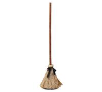 Générique Halloween Witch Broom, Animated Floating Prop, 9.84x9.84in Spooky Sound Effect, Motion Activated Prank, Realistic Lightweight Design for Home, Porch, Yard, Patio, Living Room, Haunted House