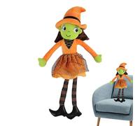 Générique Halloween Witch Doll - Soft Plush Toy for Girls | 40cm Cute Witch | Skin-Friendly Stuffed Doll for Sofa, Cute Soft Toy Lovely Decor for Indoor Offices Bed Sofa Living Room Party Girls