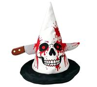 Générique Halloween Witch Hat Comfortable Spooky Adjustable Electric Hats | Cosplay Party Costume For Photo Props Daily Masquerade Party Festival Performance Haunted House