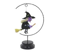 Générique Halloween Witch Night Lights, Decorative Ornaments, Spooky Theme Illumination, 11.22 Inches, Sturdy, Creative Accent Pieces, for Dorms, Offices, Porches, Bedrooms, Party Decor