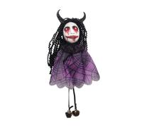Générique Halloween Witch | Outdoor Haunted House Hangable Gothic Ornament | Witch Halloween Decorations With Bell For Garden Porch Yard Lawn Fireplace