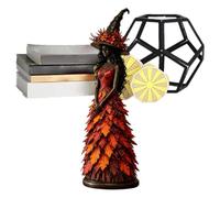 Générique Halloween Witch Statue - Resin 19x8cm 7.5x3.14in Witch Figurine