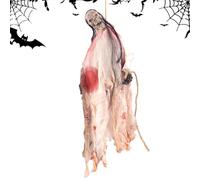 Générique Halloween Yard Decor, Glowing Ghost Pendant, 15.75x19.69 inches, Flying Scary Prop, Lightweight Hanging Design, Spooky Atmosphere Accent, Ideal for Haunted Houses, School, Backyard Walls
