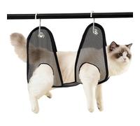 Générique Hamac De Toilettage - Sac De Retenue en Filet Anti-Rayures - Harnais De Toilettage pour Chien avec Crochet en S | pour Chats, Chiot, Douche, Dents, Brossage des Oreilles, Lavage, Peignage