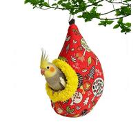 Générique Hamac d'Intérieur pour Oiseaux,Maison Douillette De Nuit pour Perruche,Nid en Peluche pour Oiseaux | pour Hivernage Nidification Perruche Calopsitte Conure Inséparable Canari