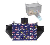 Générique Hamac en Nylon Robuste pour Petit Animal de Compagnie, Cube de Jeu avec Doublure en Polaire Douce Amovible et accès Tunnel latéral, Grand Centre communautaire de Recherche