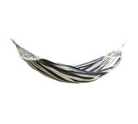 Générique Hamac extérieur Simple Double rayé hamac Voyage Camping Suspendu avec Sac(with Stick 190x150cm-8)