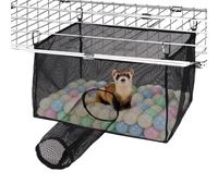 Générique Hamac Hamster avec Tunnel, Cube en, Interactifs en Nylon Lavables