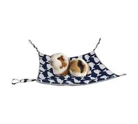 Générique Hamac Petit Animal - Hamac Hamster Doux Peluche Suspendu | Lit Suspendu Confortable | Repos Cosy pour Écureuil, Perroquet, Gerbille, Sugar Glider | Maison Hiver Appartement