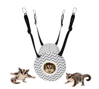 Générique Hamac pour Furet en Cage Balançoire Lit Repos Jouet Maison Hiver | Tunnel Phalanger Volant Pour tamias, souris, perroquets, cochons d'inde, furets et hérissons - pour jouer, et