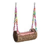 Générique Hamac pour Hamster,Anti-Rongeur, Aéré et Suspendu pour Enrichissement - Lit pour Hamster avec Tapis Amovible - pour Cochon d'Inde, Souris Domestique, Phalanger Volant