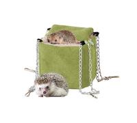 Générique Hamac pour Petits Animaux, hamac Sugar Glider - Hamac pour Hamster nid d'écureuil - Hamac Chinchilla lit Chaud Planeur de Sucre, lit d'écureuil balançoire pour Hamster, écureuil, Furet