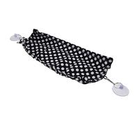 Générique Hamac Suspendu en Tissu Maille Noir pour Lézard et Reptile, Facile à Retirer, Ne Se Déforme Pas, Accessoire pour Animaux de Compagnie