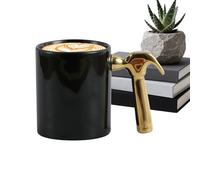 Générique Hammer Coffee - 350ml Ceramic Funny Drinkware, Birthday Thanksgiving Dad Cup, Husband Home Kitchen Office Bar | Workshop Themed Gift, Construction Novelty Cup, Man Cave