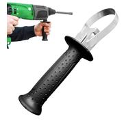 Générique Hammer Drill Handle, 60-65mm Auxiliary Drill Side Handles, Ergonomic Hollow Front Replacement Grip, Durable Support for Drilling, Crushing, Punching, and Heavy-Duty Construction Projects