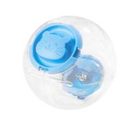 Générique Hamster Ball Toy - PP 12cm 14cm | Transparent Ventilated Hamster Rolling Ball Interactive Exercise Toy | Cage Accessory for Indoor Play Entertainment Fitness and Small Pet Activity Use