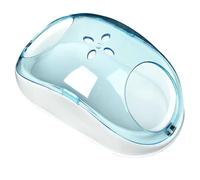 Générique Hamster Bath Tub, Clear Dustproof Sand Box, Spacious Pet Bath House, Easy-Access Design, Sturdy Acrylic Build, Crafted from Long Lasting PP Material, 6.1x3.35x2.76in