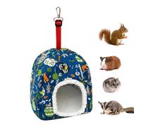 Générique Hamster Bed - Thickened Cotton Warm Soft Fleece Habitat