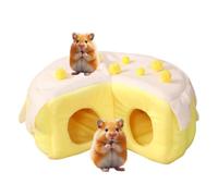 Générique Hamster Bed, Warm Soft Chinchilla Hammock, Small Animal Cage Accessory, Habitat House with Hanging Straps, Pet Nest for Bunnies Ferrets Chinchillas Animals Small Pets