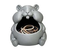 Générique Hamster Candy Bowl Impression 3D 6,7 x 7 cm Boîte de rangement décorative | Plateau multifonction pour clés, bijoux, organisateur de bonbons, bureau, chambre à coucher, entrée de bureau
