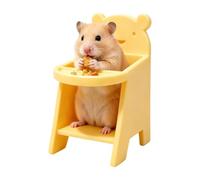 Générique Hamster Chair | Cute Decorative Feeding Habitat | Hamster Feeding Seat | Ideal for Hedgehog Gerbil Chinchilla Mice Squirrel Other Small Rodents