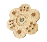 Générique Hamster Chew Toys Teeth, Small Pet Grinding Play Set, Mental Stimulation, 15.5x15.5x1cm for Puzzle Training, Interactive Chewing Tools for Hamsters and Birds