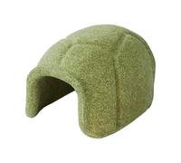 Générique Hamster Chew - Turtle Shell Hideaway, Small Pet Shelter with Gnawing Activity, Cage Accessory, Wooden House, Enrichment Item for Care and Daily Play at Home Living Room Bedroom