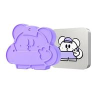 Générique Hamster Cold Box Habitat, Stainless Steel PE Material, Long Lasting Cooling, Summer Accessory, Pet Chill Station, Thermal Regulation, Cage Cooling, Hot Climate Safety