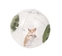 Générique Hamster Exercise Ball - Safe Pet Running Toy, Quiet Chinchilla Workout Sphere | Breathable Transparent Playing Globe, Sturdy Hygienic Activity Accessory for Dwarf Hamsters, Mice, Fun