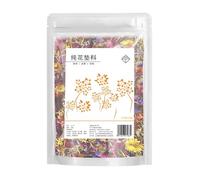 Générique Hamster Flowers 100g - Natural Dried Flower Bedding for Small Pets | Odor Control Cage Filler for Gerbils Guinea Pigs Bunnies Chinchillas Hedgehogs Indoor Home Play Sleep Foraging