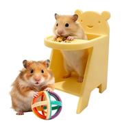 Générique Hamster High Chair - Cute Small Pet Feeding Dining Chair