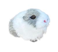Générique Hamster Plüschtier - 12cm Weiches Tier | Kunsthaar & ABS Realistische Stoffpuppe, Süßer Hamster Kuscheltier Für Kinder Geburtstag Weihnachten Schlafzimmer Sofa Deko Begleiter