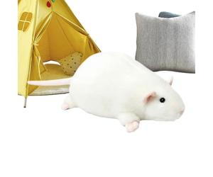 Générique Hamster Plush - 90cm Soft Cute Giant Realistic Stuffed Animal, Hamster Pillow for Cuddling, Plush Toy | Home Sofa Bed Decor for Boys, Thanksgiving, Birthday, Living Room
