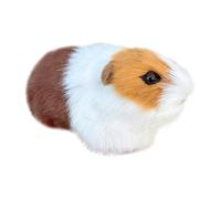 Générique Hamster Plush Toy, Realistic Guinea Pig Stuffed Animal Cuddly Cartoon Doll | Soft Decorative Toy for Bedroom Nursery Sofa Shelf Bedtime Home Office Dorm Birthday