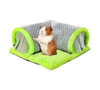 Générique Hamster Tunnel - Cotton, 13.7x13.7x5.9in Hamster Playground | Soft & Small Pet Furniture, Cage Accessory for Hamsters, Chinchillas, Gerbils, Hedgehogs, Indoor Play, Exercise, Enrichment