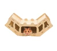 Générique Hamster Tunnel Wooden Underground Burrow Exploration Toy
