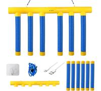 Générique Hand Speed Challenge,Defi Vitesse Et Réactivité,Jeu Baton Qui Tombe,3 Vitesses Réglables,Jeu D'Entraînement De La Réaction Et De Défi des Réflexes (Jaune)