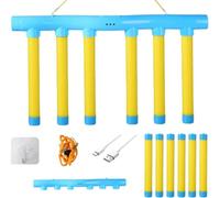 Générique Hand Speed Challenge,Defi Vitesse Et Réactivité,Jeu Baton Qui Tombe,3 Vitesses Réglables,Jeu D'Entraînement De La Réaction Et De Défi des Réflexes (Bleu)