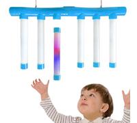 Générique Hand Speed Challenge Game, Glow-in-The-Dark Falling Sticks Catch Toy 38.5x22cm, Reaction Training Game with Music, 3- Adjustable Speed for Kids and Adults